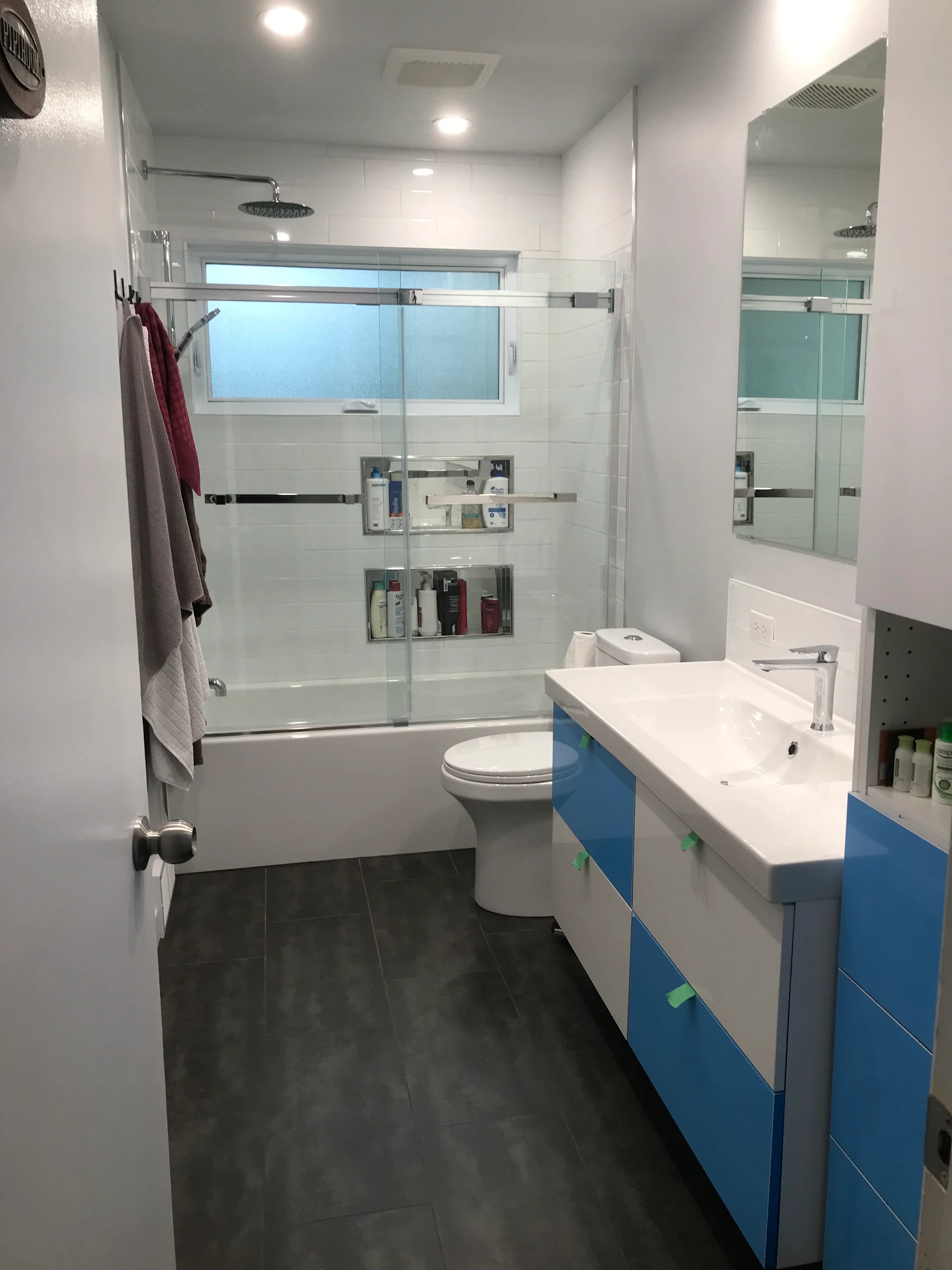 Salle de bain après travaux, projet de Hannoi Lee